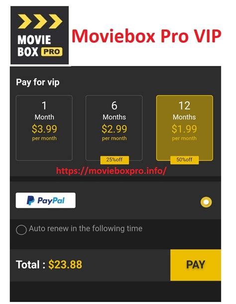 4 mo. . Movie box pro vip